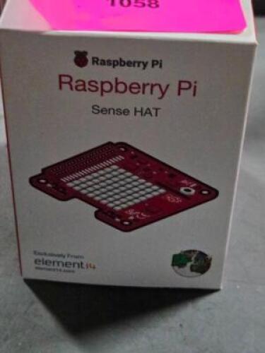 DESCRIPTION: (3) RASPBERRY PI SENSE HAT BRAND MODEL RASPBERRY PI RETAIL$: $95.90 QTY: 3