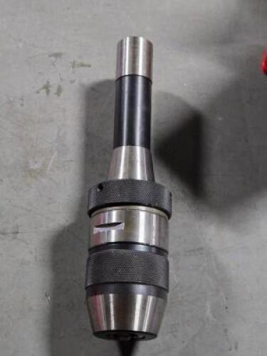 DESCRIPTION: (1) DRILL CHUCK ARBOR BRAND MODEL ACCUPRO 63673453 SIZE: 1/32-1/2" CAP. RETAIL$: $276.45 QTY: 1
