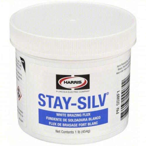 DESCRIPTION: (4) STAY-SILV BRAZING FLUX BRAND/MODEL: HARRIS SSWF1 SIZE: 1lbb RETAIL$: 58.92 QTY: 4