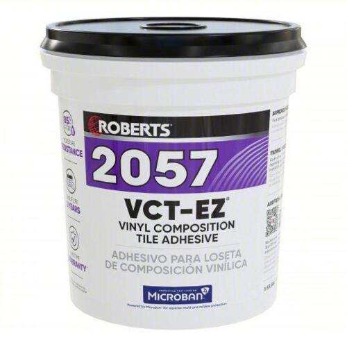 DESCRIPTION: (1)TAN CONSTRUCTION ADHESIVE BRAND/MODEL: ROBERTS 2057-1 SIZE: 1 GAL RETAIL$: $30.35 QTY: 1