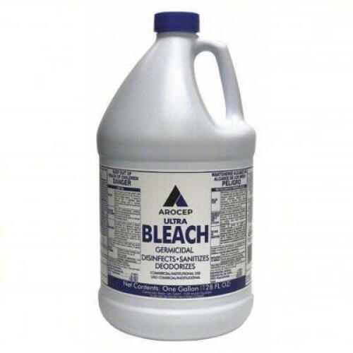 DESCRIPTION: (2) GERMICIDAL ULTRA BLEACH BRAND/MODEL: AROCEP #AR110001 SIZE: 1 GALLON RETAIL$: $15.60 EA QTY: 2