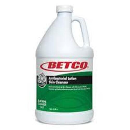 DESCRIPTION: (4) ANTIBACTERIAL LOTION SKIN CLEANSER BRAND/MODEL: BETCO 14104-00 SIZE: 1 GAL RETAIL$: $77.93 QTY: 4