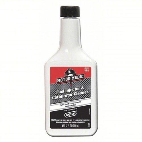 DESCRIPTION: (3) FUEL INJECTOR AND CARB CLEANER BRAND/MODEL: MOTOR MEDIC M4912 SIZE: 12OZ RETAIL$: $15.39 QTY: 3