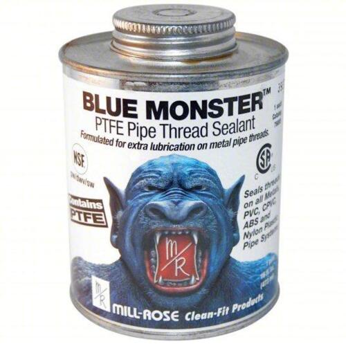 DESCRIPTION: (4) PFTE PIPE THREAD SEALANT BRAND/MODEL: BLUE MONSTER 76005 SIZE: 16 OZ RETAIL$: $151.20 QTY: 4