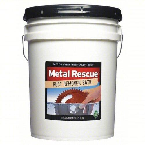 DESCRIPTION: (1) LIQUID RUST REMOVER BRAND/MODEL: METAL RESCUE MRB5 SIZE: 5 GAL RETAIL$: $191.87 QTY: 1
