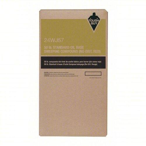 DESCRIPTION: (1) FLOOR SWEEPING COMPOUND BRAND/MODEL: TOUGH GUY 24WJ57 SIZE: 50LB RETAIL$: $49.63 QTY: 1