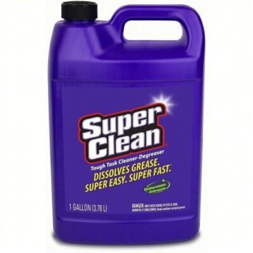 DESCRIPTION: (2) CLEANER DEGREASER BRAND/MODEL: SUPER CLEAN 101723 SIZE: 1 GAL RETAIL$: $53.26 QTY: 2