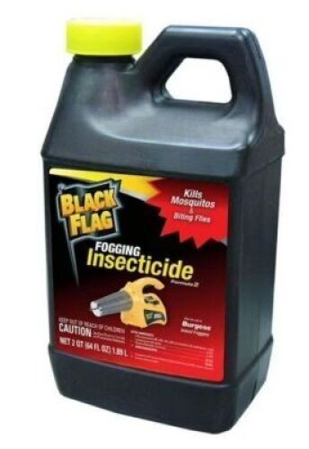 DESCRIPTION: (2) BLACK FLAG FOGGING INSECTACIDE BRAND/MODEL: BLACK FLAG 190256 SIZE: 64 FL RETAIL$: $58.52 QTY: 2