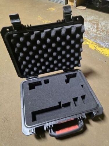 DESCRIPTION: (1) ONE FOAM LINE HARD STORAGE CASEBRAND/MODEL: VEVORINFORMATION: BLACK, HARD CASESIZE: APPROX 15" X 12" X 6"RETAIL$: $71.99 EAQTY: 1