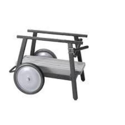 DESCRIPTION: (1) UNIVERSAL WHEEL AND TRAY STAND BRAND/MODEL: RIDGID #92462 INFORMATION: GRAY SIZE: 150 A RETAIL$: $1273.59 EA QTY: 1