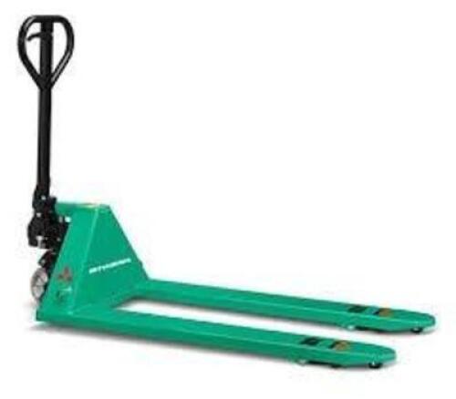 DESCRIPTION: (1) MANUAL PALLET TRUCK BRAND/MODEL: WESCO #3JKP9 INFORMATION: GREEN, 5500 LBS CAPACITY RETAIL$: $916.35 EA QTY: 1