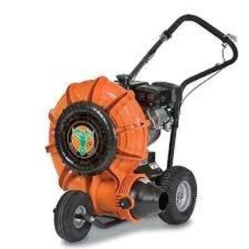 DESCRIPTION: (1) SELF PROPELLED LEAF BLOWER BRAND/MODEL: BILLY GOAT #F1002SPV INFORMATION: ORANGE AND BLACK, F10 RETAIL$: $3436.88 EA QTY: 1