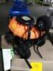 DESCRIPTION: (1) SELF PROPELLED LEAF BLOWER BRAND/MODEL: BILLY GOAT #F1002SPV INFORMATION: ORANGE AND BLACK, F10 RETAIL$: $3436.88 EA QTY: 1 - 3