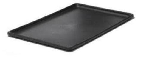 DESCRIPTION: (2) PLASTIC PAN BRAND/MODEL: MIDWEST #8PAN INFORMATION: BLACK SIZE: 36" X 24" RETAIL$: $35.29 EA QTY: 2