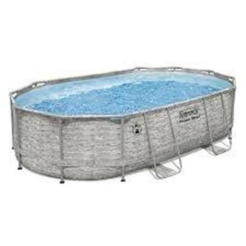 DESCRIPTION: (1) POWER STEEL POOL SET BRAND/MODEL: COLEMAN INFORMATION: OVAL POOL SHAPE SIZE: 16' X 42" RETAIL$: $650.00 QTY: 1
