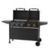 DESCRIPTION: (1) GAS GRILL AND GRIDDLE COMBO BRAND/MODEL: EXPERT GRILL INFORMATION: STAINLESS STEEL, ASSEMBLY REQUIRED RETAIL$: $347.00 EA QTY: 1