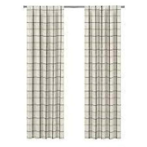 DESCRIPTION: (2) CURTAIN PANEL PAIR BRAND/MODEL: MAINSTAYS INFORMATION: GRAY, SHEER, 2 PANELS PER PACK SIZE: 38" W X 95" L RETAIL$: $33.56 EA QTY: 2