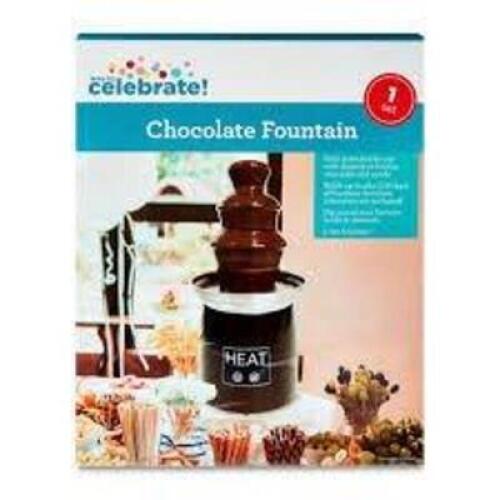 DESCRIPTION: (1) 3-TIER CHOCOLATE FOUNTAIN BRAND/MODEL: HEAT RETAIL$: $116.99 EA QTY: 1