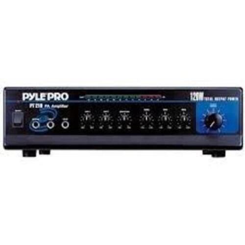 DESCRIPTION: (1) PA MONO AMP BRAND/MODEL: PYLE #PT210 SIZE: 70V RETAIL$: $104.98 EA QTY: 1