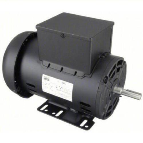 DESCRIPTION: (1) AIR COMPRESSOR MOTOR BRAND/MODEL: WEG #54JF89 INFORMATION: CAPACITOR-START/RUN, 5 HP HORSEPOWER, 3,440 RPM RPM, 230V AC, CW/CCW, ODP