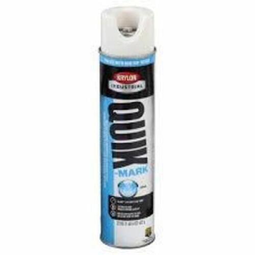DESCRIPTION: (6) MARKING PAINT BRAND/MODEL: KRYLON INDUSTRIAL #54YL70 INFORMATION: WHITE SIZE: 25 OZ RETAIL$: $14.94 EA QTY: 6