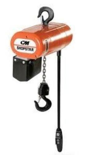 DESCRIPTION: (1) ELECTRIC HOISTBRAND/MODEL: SHOPSTARINFORMATION: 600 LB CAPACITY, 115 VSIZE: 15'RETAIL$: $1463.14 EAQTY: 1