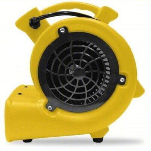 DESCRIPTION: (1) PORTABLE DRYER BRAND/MODEL: DAYTON #61HL68 INFORMATION: YELLOW, 300 CFM, FIXED FRAME, 1 SPEEDS, 1/12 HP, 115V AC SIZE: 10 FT CORD RET