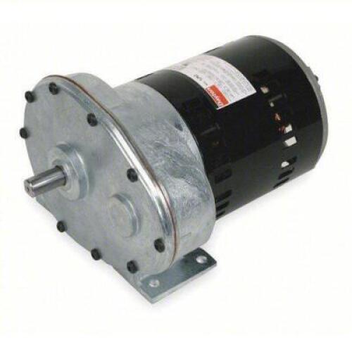 DESCRIPTION: (1) PARALLEL GEARMOTOR BRAND/MODEL: DAYTON #1LPU4A INFORMATION: SINGLE OUTPUT SHAFT, SPLIT-PHASE, ODP, 62 RPM, 400 IN-LB MAX TORQUE RETAI