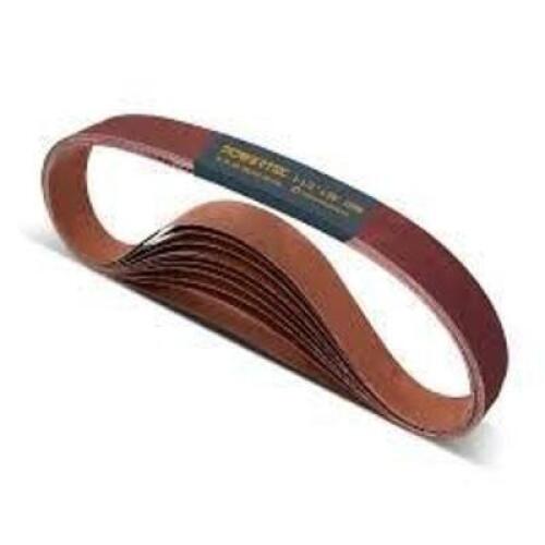 DESCRIPTION: (1) BOX OF APPROX (20) SANDING BELTSBRAND/MODEL: PRODUCT NUMBER #801034-49720INFORMATION: 150 GRITSIZE: 6" X 60"RETAIL$: $19.99 EAQTY: 1