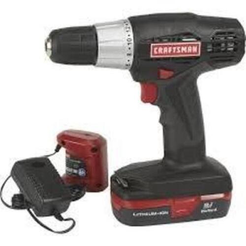 DESCRIPTION: (1) ELECTRIC DRILL / DRIVER BRAND/MODEL: CRAFTSMAN #130279003 INFORMATION: USED, SEE INSPECTION SIZE: 1/2" RETAIL$: $99.99 EA QTY: 1
