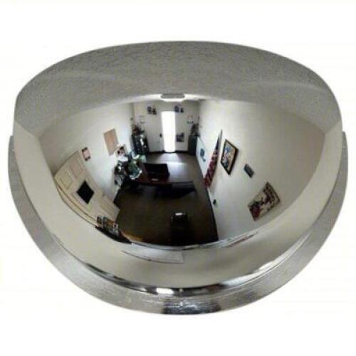 DESCRIPTION: (1) HALF DOME SAFETY MIRROR BRAND/MODEL: FRED SILVER #798A23 INFORMATION: ACRYLIC SIZE: 18" DIAMETER RETAIL$: $57.42 EA QTY: 1