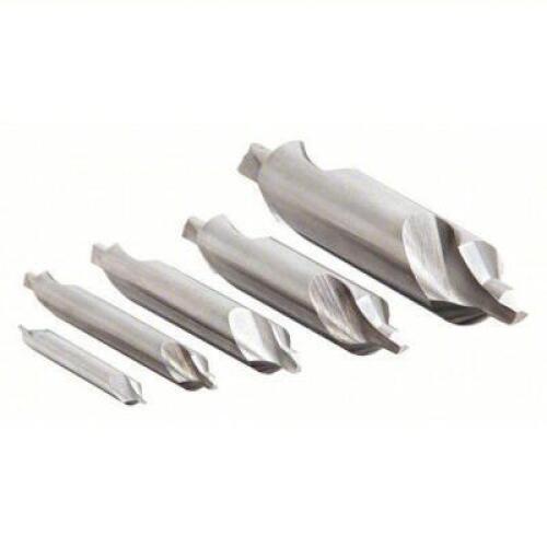 DESCRIPTION: (1)60 DEG 5 PC DRILL C'SINK SET BRAND MODEL HERTEL 77426872 SIZE: #1-#5 RETAIL$: $26.83 QTY: 1