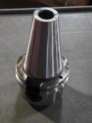 DESCRIPTION: (1) CAT 40 END MILL HOLDER BRAND MODEL ACCUPRO 771054 SIZE: 1" HOLE 2' PROJ. 1-13/4" NOSE DIA RETAIL$: $173.04 QTY: 1