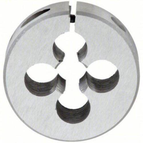 DESCRIPTION: (4) CARBON STEEL ROUND THREADING DIE BRAND MODEL WESTWARD 2LVZ6 SIZE: 1/4-28 RETAIL$: $40.80 QTY: 4