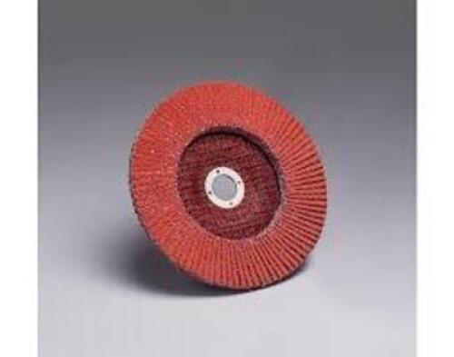 DESCRIPTION: (5) TYPE 27 60 GRIT FLAP DISC BRAND MODEL 3M 61196 SIZE: 7" DIA RETAIL$: $124.71 QTY: 5