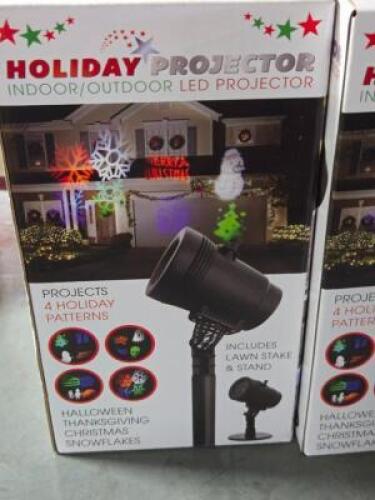 DESCRIPTION: (2) INDOOR/OUTDOOR HOLIDAY PROJECTOR QTY: 2