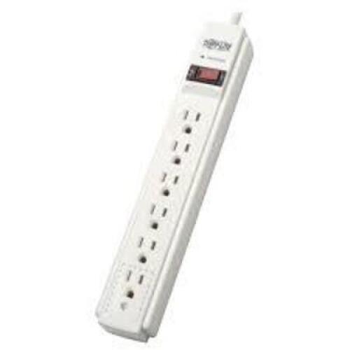 DESCRIPTION: (1) 6 OULET POWER STRIP BRAND MODEL TRIPP LITE TLP606 SIZE: 6 FT CORD RETAIL$: $20.99 QTY: 1