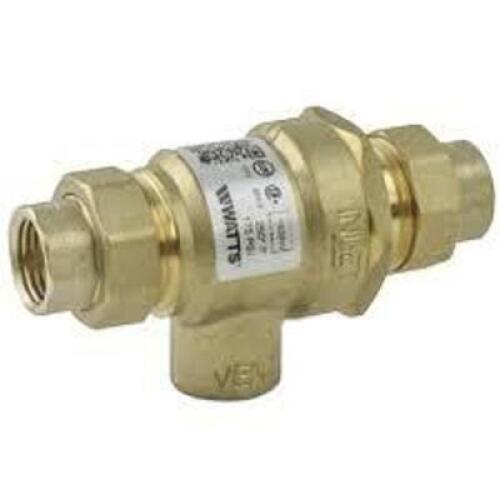 DESCRIPTION: (2) BACKFLOW PREVENTERS WITH ATMOSPHERIC VENT BRAND MODEL WATTS 0386471 SIZE: 1/" 9D RETAIL$: $274.20 QTY: 2