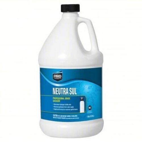 DESCRIPTION: (2) HYDROGEN SULFIDE ODOR REMOVER BRAND/MODEL: PR PRODUCTS NUETRA-SUL SIZE: 1 GAL RETAIL$: $29.68 QTY: 2