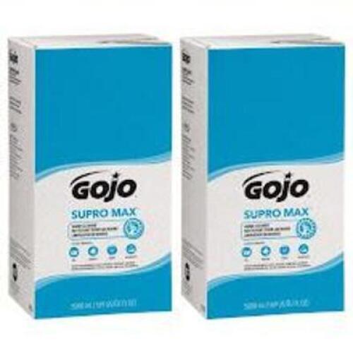 DESCRIPTION: (1) SUPRO MAX HAND SOAP BRAND/MODEL: GOJO 7572.02 INFORMATION: 1 CASE = 2 SIZE: 5000mL RETAIL$: $128.89 QTY: 1