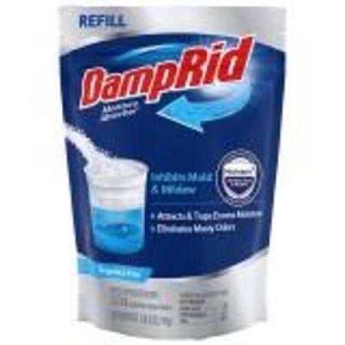 DESCRIPTION: (4) MOISTURE ABSORBANT BRAND/MODEL: DAMPRID FG30FFESB SIZE: 2 LB RETAIL$: $24.12 QTY: 4