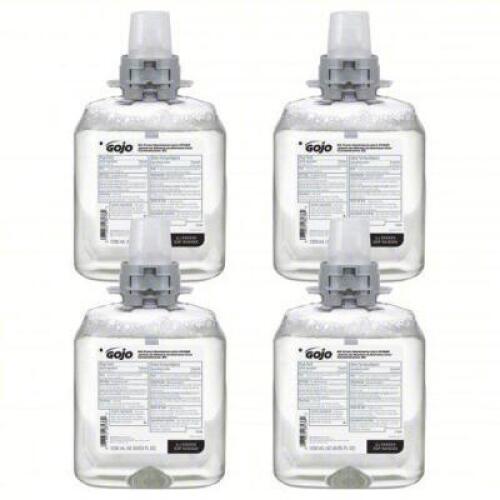 DESCRIPTION: (8) FRAGRANCE FREE HAND SOAP REFILL BRAND/MODEL: GOJO 5169-04 SIZE: 1250mL RETAIL$: $180.46 QTY: 8