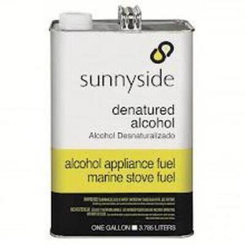 DESCRIPTION: (2) SOLVENT BASE DENATURED ALCOHOL BRAND/MODEL: SUNNYSIDE 20K854 SIZE: 1 GAL RETAIL$: $58.26 QTY: 2