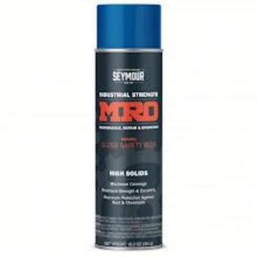 DESCRIPTION: (6) CANS SAFETY BLUE SPRAY PAINT BRAND/MODEL: SEYMOUR 620-1427 SIZE: 16OZ RETAIL$: $102.36 QTY: 6