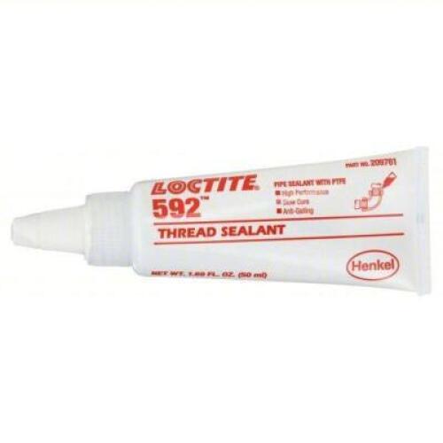 DESCRIPTION: (4) PIPE THREAD SEALANT BRAND/MODEL: LOCTITE 592 SIZE: 1.69 OZ RETAIL$: $123.40 QTY: 4