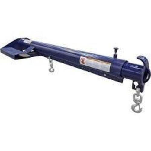 DESCRIPTION: (1) TELESCOPIC FORKLIFT BOOM BRAND/MODEL: VALUE COLLECTION #WTD-LB-6HD INFORMATION: 6000 LB CAPACITY SIZE: 80" LENGTH RETAIL$: $1918.18 E