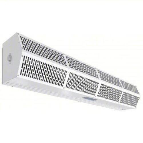DESCRIPTION: (1) LOW PROFILE AIR CURTAIN BRAND/MODEL: BERNER #6JGF9 INFORMATION: ALUM AIR CURTAIN: AMBIENT AIR, LOW PROFILE, FOR 4 FT OPENING WD, 1,36