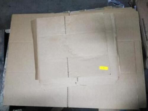 DESCRIPTION: (1) PALLET OF APPROX (25) MOVING BOXESINFORMATION: CARDBOARDSIZE: VARIOUS SIZESQTY: 1