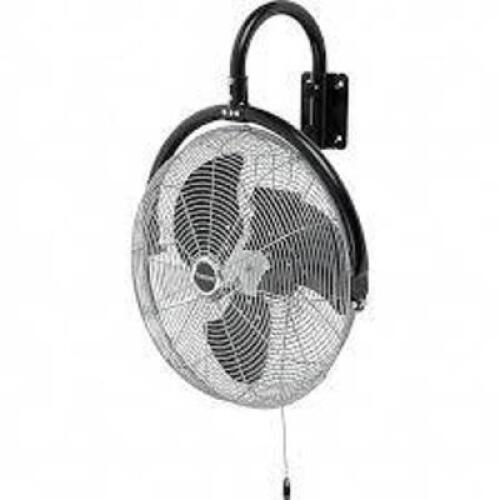 DESCRIPTION: (1) WALL MOUNT FAN BRAND/MODEL: PRO-SOURCE #CED3190M INFORMATION: ELKHART RETAIL$: $135.00 EA QTY: 1