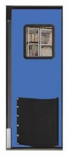 DESCRIPTION: (2) INDUSTRIAL SWINGING DOOR WITH WINDOW BRAND/MODEL: CHASE #39K357 INFORMATION: SEE INSPECTION SIZE: 3 FT DOOR WD, 7 FT DOOR HT, 16 IN W